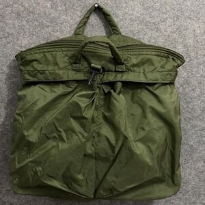 US Military Flyers Helmet Bag UNICOR OD Green Nylon NSN 8415-00-782-2989